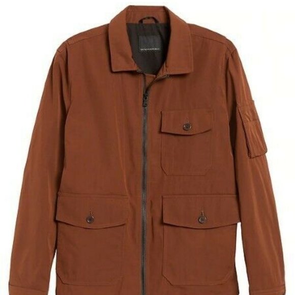 Banana Republic Water-Repellent Drill Jacket M - Picture 2 of 7